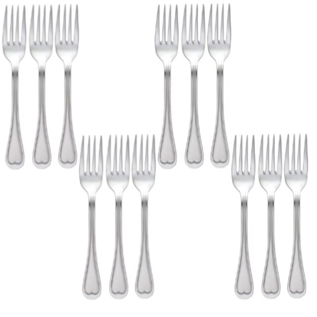 Set 12 furculite profesionale pentru desert HISAR colectia TOPKAPI